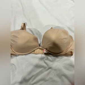 PINK VS Victoria Secret bra tan beige nude lightest lined 42C